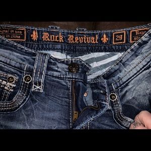 Men’s Rock Revival Slim Boot 29x28